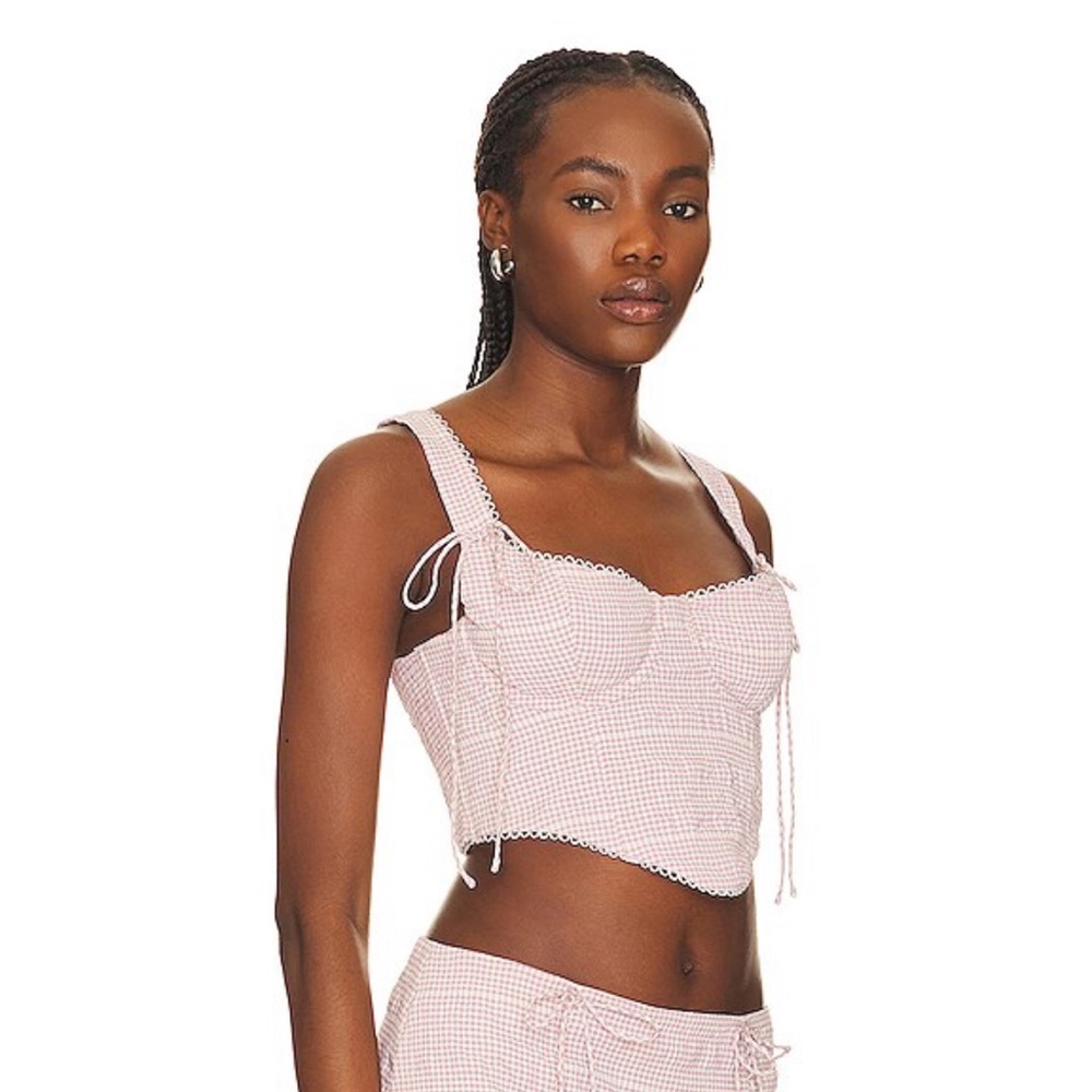 For Love & Lemons Ali Bustier Top
